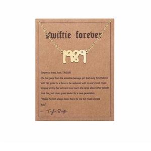 Taylor Swift 1989 Necklace